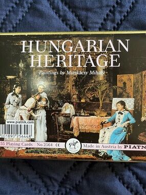 Playing Cards Piatnik Hungarian Heritage Made In Austria